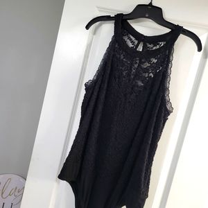 Torrid 1X Black Lace Bodysuit (14-16)